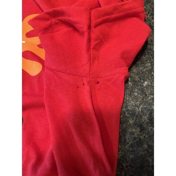 NWOT Nickelodeon Men's Red Short Sleeve T Shirt Large Nickelodeon Characters - Picture 4 of 7